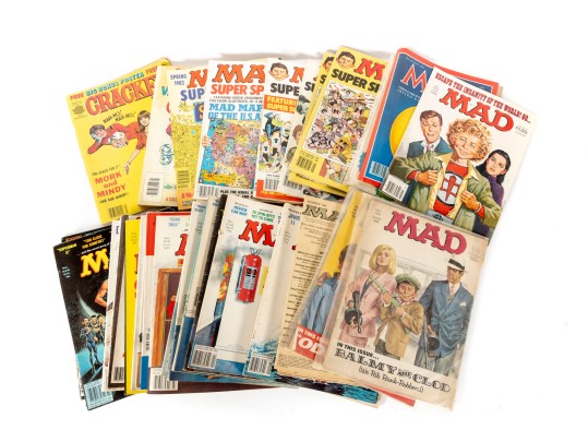 Assorted Vintage MAD Magazines