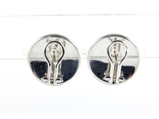 Vintage Chimento Clip-On Earrings