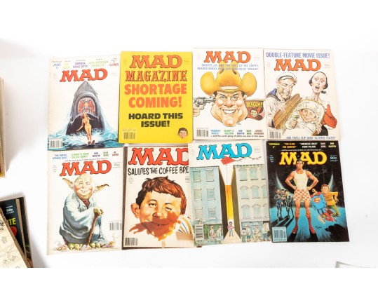Assorted Vintage MAD Magazines