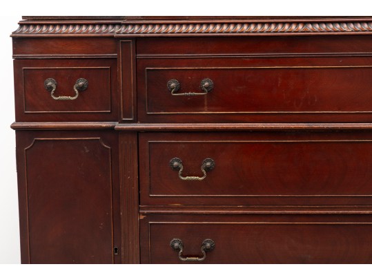 Mahogany China Cabinet & Secretary