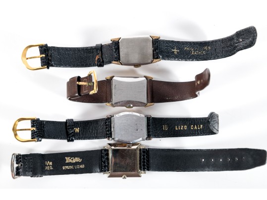 Five Miscellaneous Mixed Brand Vintage Watches 
