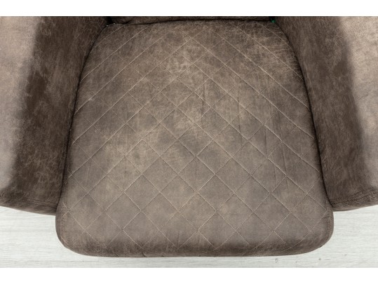 Fully Upholstered Aviator Style Chair By Opulence Home