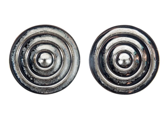 Vintage Chimento Clip-On Earrings