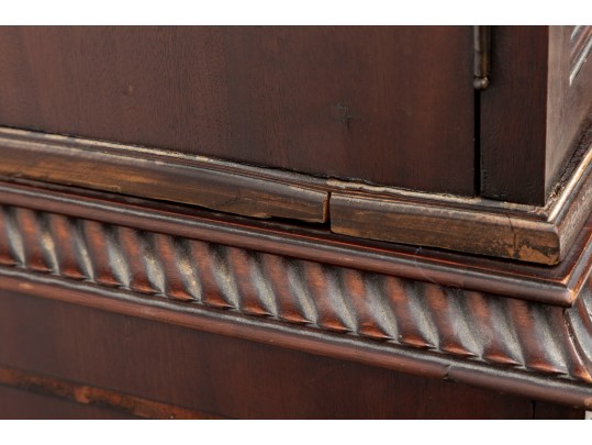Mahogany China Cabinet & Secretary