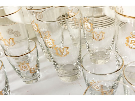 Hall China Rx Pharmacy Ceramic Dinnerware & Barware Set