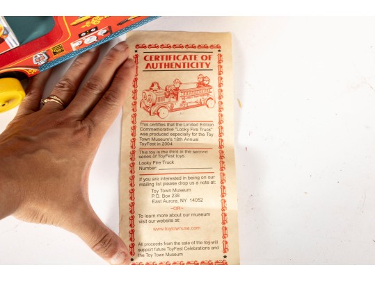 Vintage Fisher Price Space Blazer & Toy Town Toys