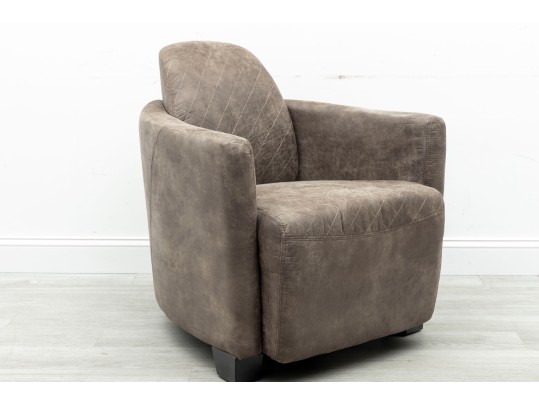 Fully Upholstered Aviator Style Chair By Opulence Home