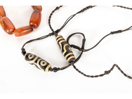 Tibetan Carnelian/Agate Necklaces & Bracelets