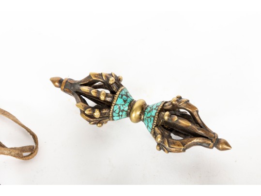 Tibetan Dorje Vajra Pestles & Phurba Dagger