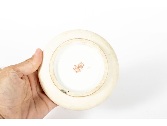 Early 20th Century Elite Works Limoges Porcelain Powder Box