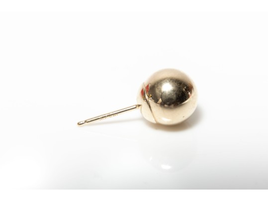 Michael Anthony 14k Yellow Gold Sphere Stud Earrings