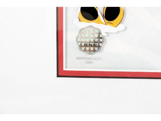 2000; Seasons Greetings Walt Disney Studios Limited Edition Sericel Print