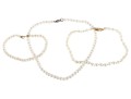 Cultured Pearl Bracelets And Anklet