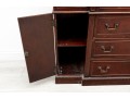 Mahogany China Cabinet & Secretary