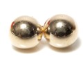 Michael Anthony 14k Yellow Gold Sphere Stud Earrings