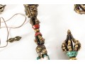 Tibetan Dorje Vajra Pestles & Phurba Dagger