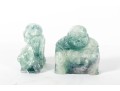 Green Flourite Budai Carvings 