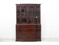 Mahogany China Cabinet & Secretary