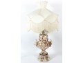 Vintage Italian Benrose Porcelain Table Lamps