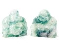 Green Flourite Budai Carvings 