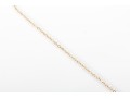 !4K Yellow Gold Necklace With Glass Beads