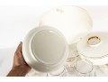Hall China Rx Pharmacy Ceramic Dinnerware & Barware Set