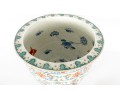 19th Century Chinese Export Rose Famille Koi Fish Planter