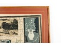 Michael Eizemann (Israel, B. 1934) Framed Lithograph Print