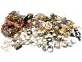 Large Variety Of Fashion Pendants, Rings, And Art Glass Beads