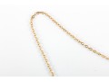 !4K Yellow Gold Necklace With Glass Beads