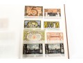 Book Of Vintage German Notgeld Bank Notes