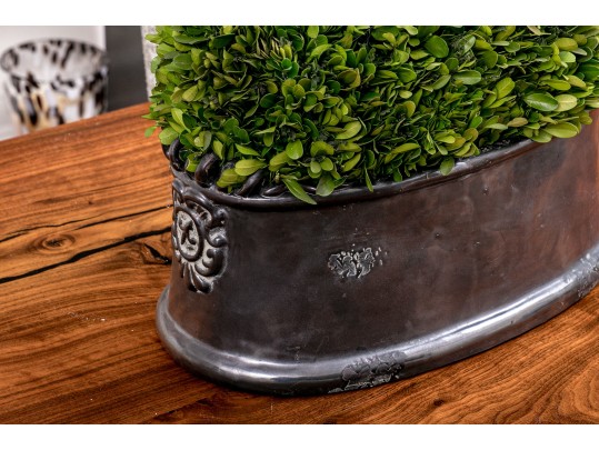 Revelation By Uttermost Preserved Boxwood Dome Centerpiece