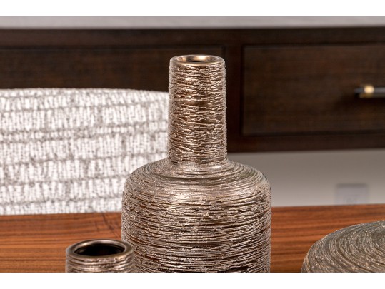 Studio|A By Global Views Metallic Bottle Vases