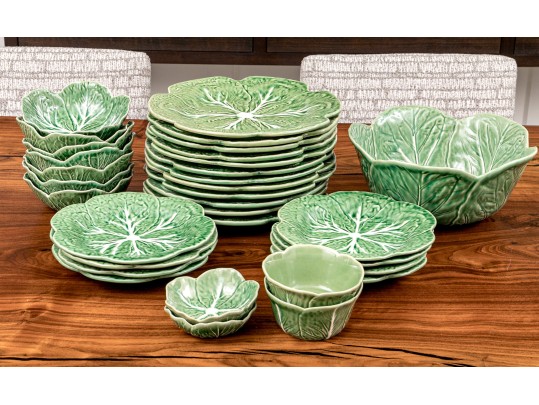 Bordallo Pinheiro Cabbage Ceramic Dinnerware