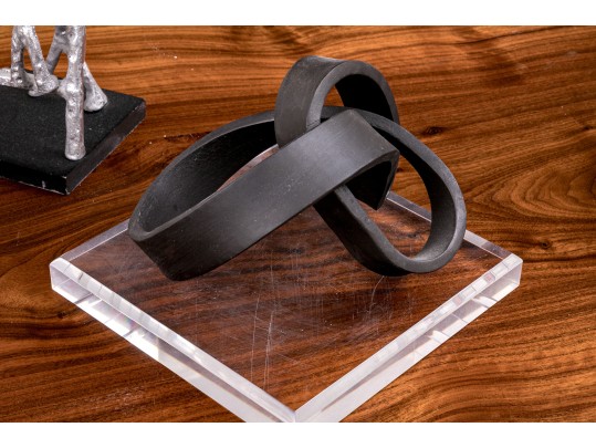 Trio Of Sculptural Tabletop Decor
