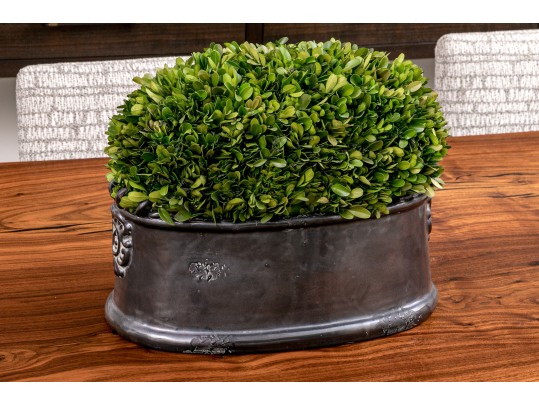 Revelation By Uttermost Preserved Boxwood Dome Centerpiece
