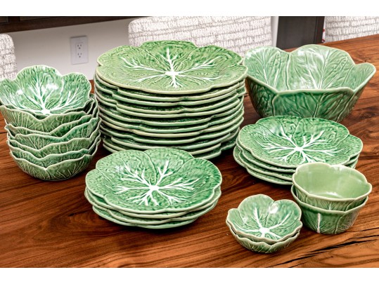 Bordallo Pinheiro Cabbage Ceramic Dinnerware