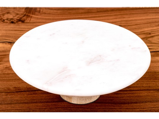 Crate & Barrel Cake Plate And Nicole Miller Sugars And Creamers