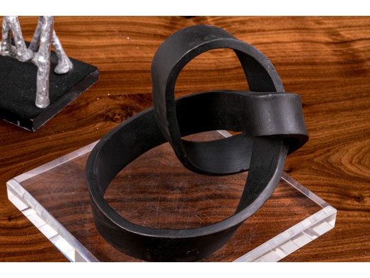 Trio Of Sculptural Tabletop Decor
