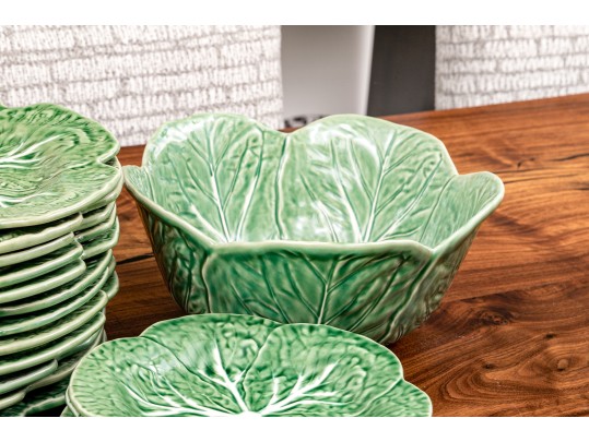 Bordallo Pinheiro Cabbage Ceramic Dinnerware