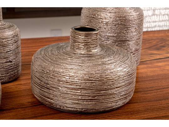 Studio|A By Global Views Metallic Bottle Vases
