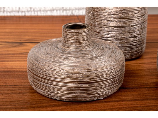 Studio|A By Global Views Metallic Bottle Vases