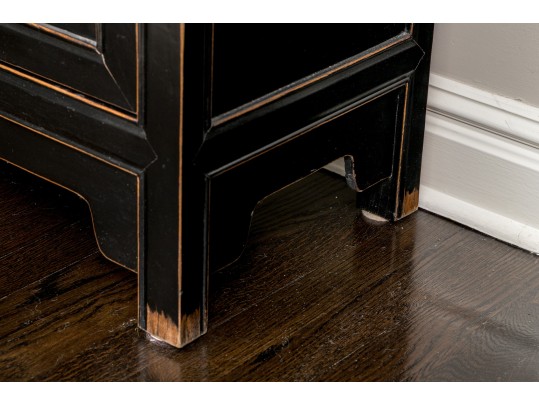 Excellent Chinoiserie Curio Cabinet #1