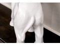 Z Gallerie White Ceramic Elephant Planter