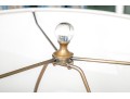 Chic Faux Mercury Glass Octagonal Table Lamp