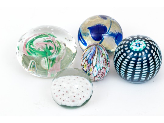 Quality Collection Of Artist Made Paperweights