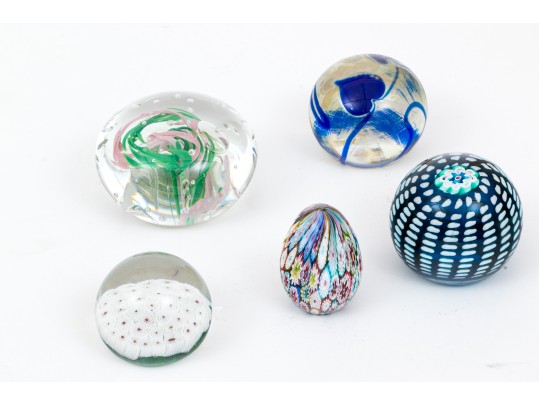 Quality Collection Of Artist Made Paperweights