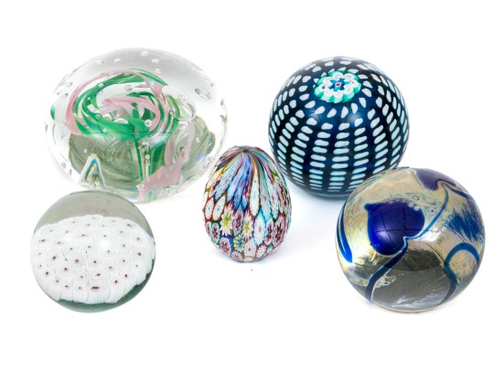 Quality Collection Of Artist Made Paperweights