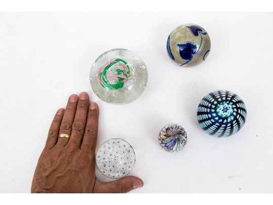Quality Collection Of Artist Made Paperweights