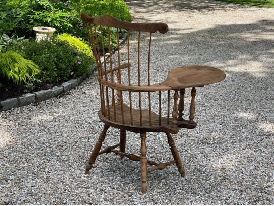 Antique Carved Windsor Chair 